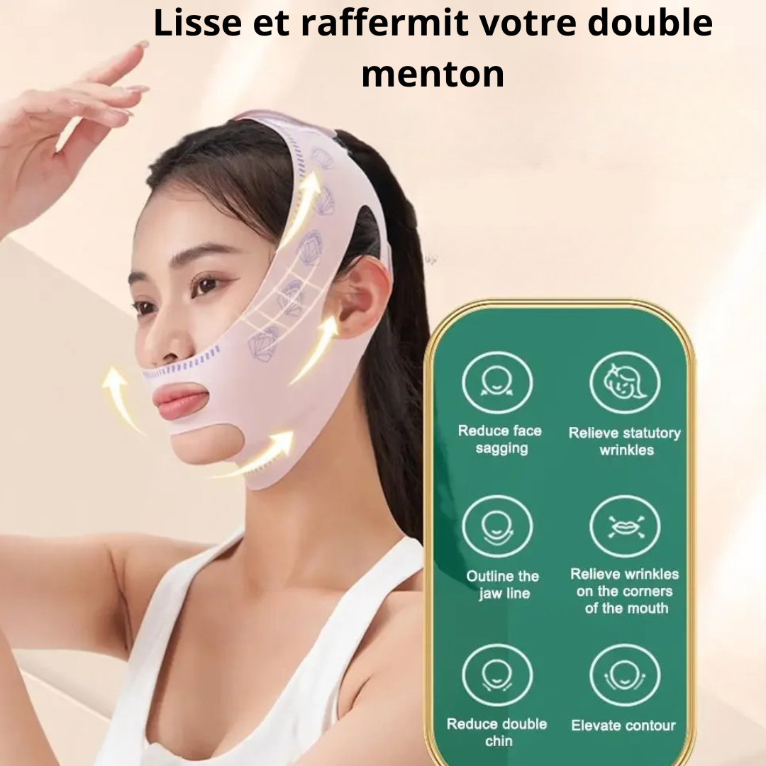 Masque Sculptant de nuit pour double menton - Beauté et Bien-être