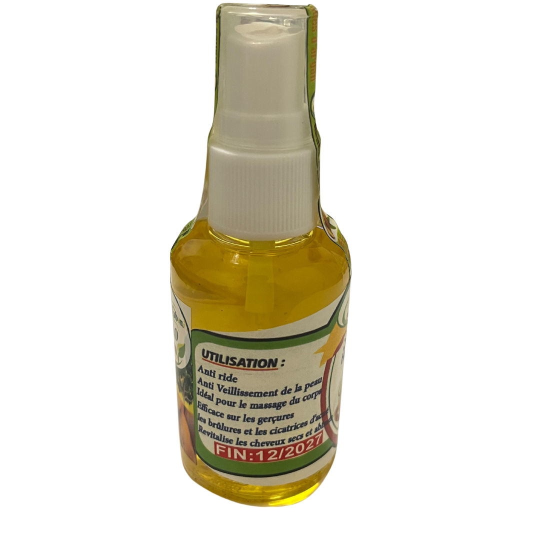Aceite de Argán de Marruecos 50 ml - 100% Natural, Antiarrugas, Antiedad, Cuidado Capilar y Corporal