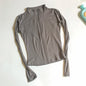 Veste de Sport Femme à Manches Longues – Haut Zip Fitness Yoga, Chaud et Confortable pour l'Hiver, Idéale pour le Gym, Running et Entraînements