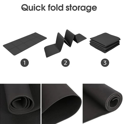 Esterilla de yoga EVA antideslizante – 4 mm, cómoda y duradera, ideal para yoga, pilates y fitness