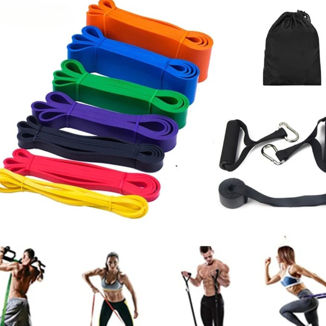 Latex Stretch Resistance Band Expander Elastic Bands For Sport Pull Up Assistance Band Home Workout Pilates Gym Equipment